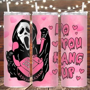 No you hang up metal tumbler